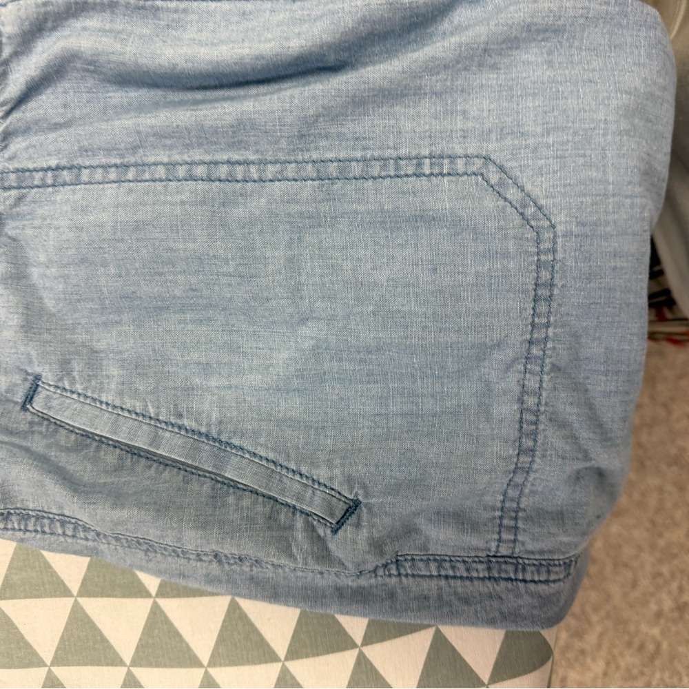 Blue Denim Jeans with Natural Fading